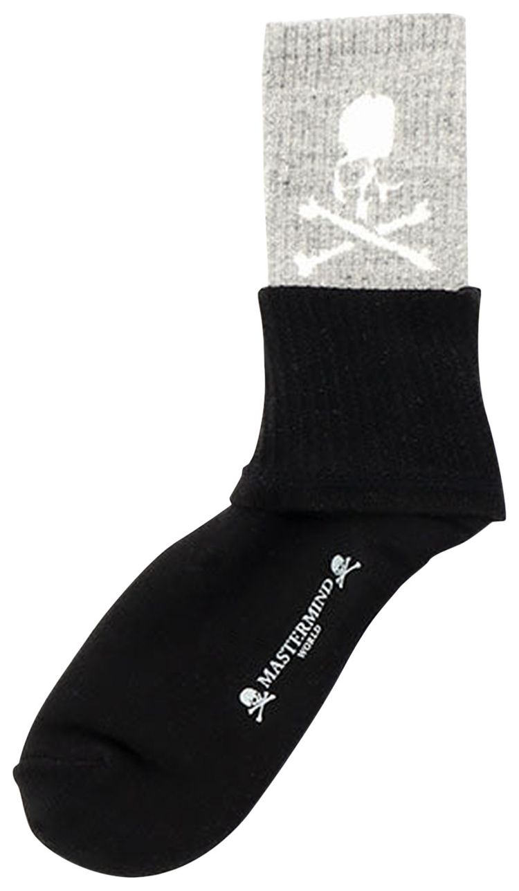 Mastermind World Double Layer Crew Socks Black