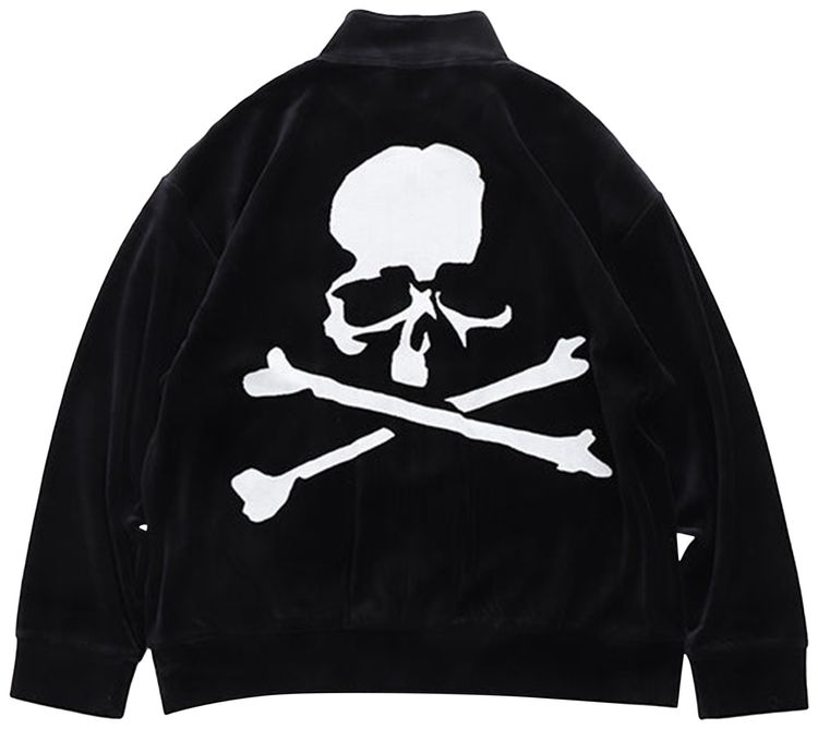 Mastermind World Velour Track Jacket Black