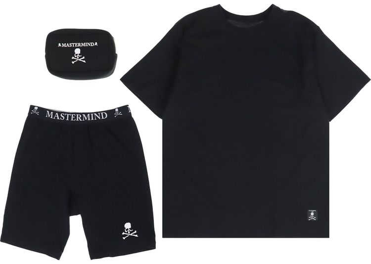 Mastermind World T Shirt  Boxers Set Black