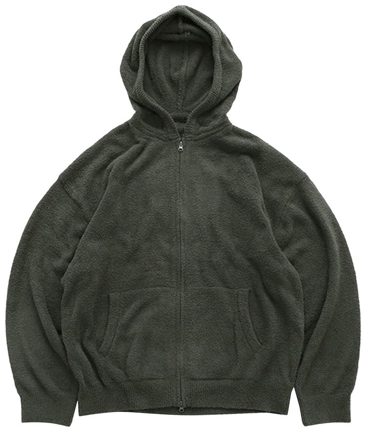 Mastermind World Lounge Zip Up Hoodie CharcoalWhite