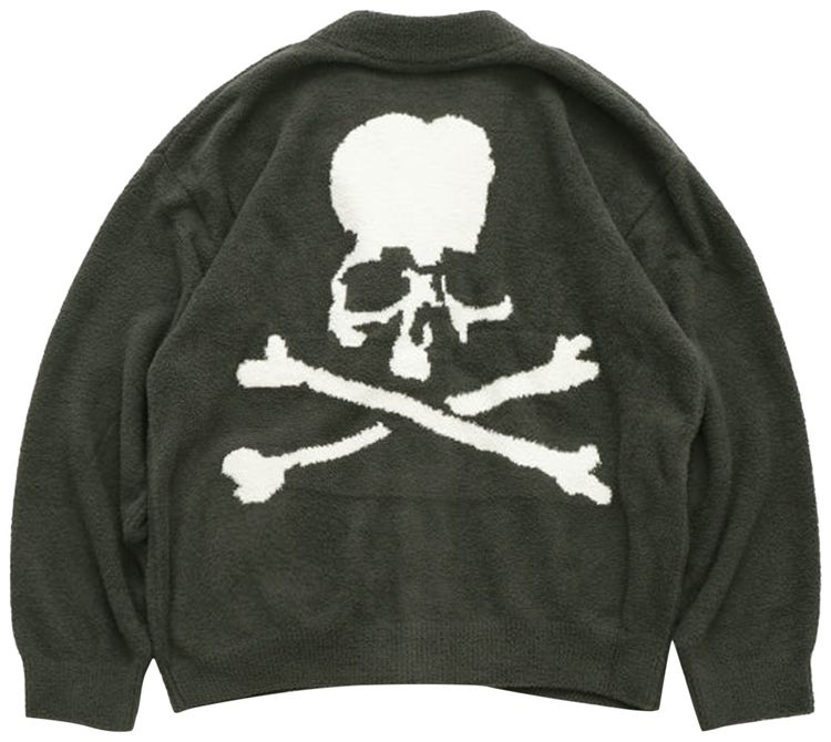 Mastermind World Lounge Cardigan CharcoalWhite