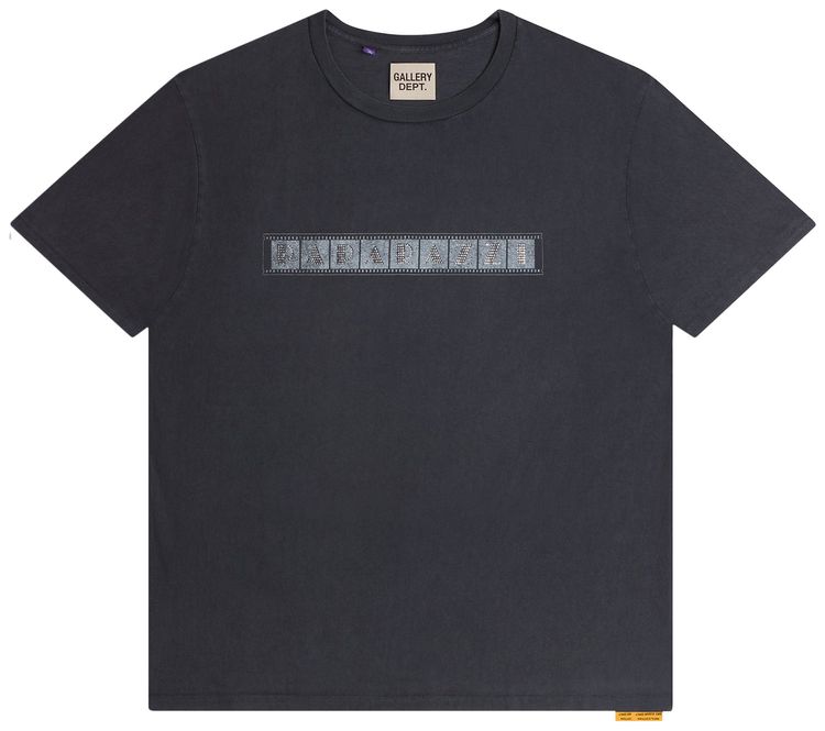 Gallery Dept Paparazzi Tee Vintage Black