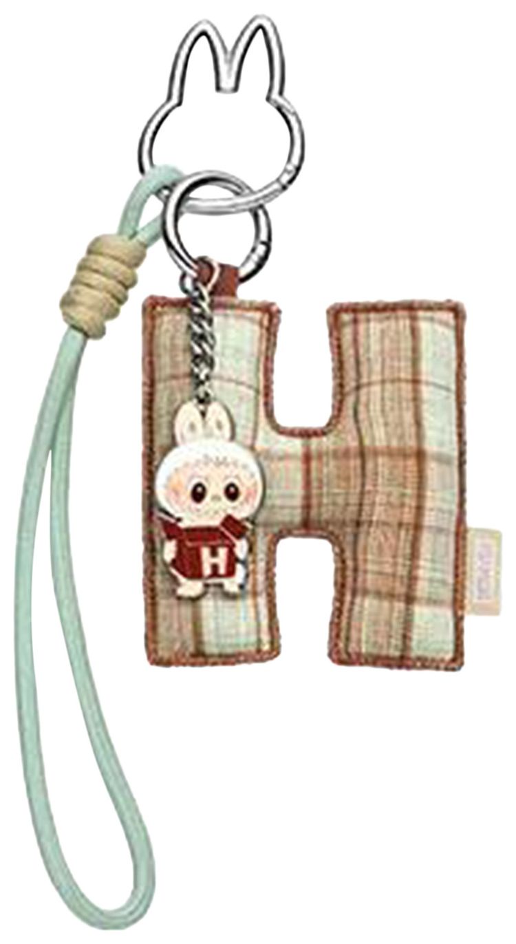 Pop Mart Labubu THE MONSTERS Pin for Love Series A M Letter Pendant H