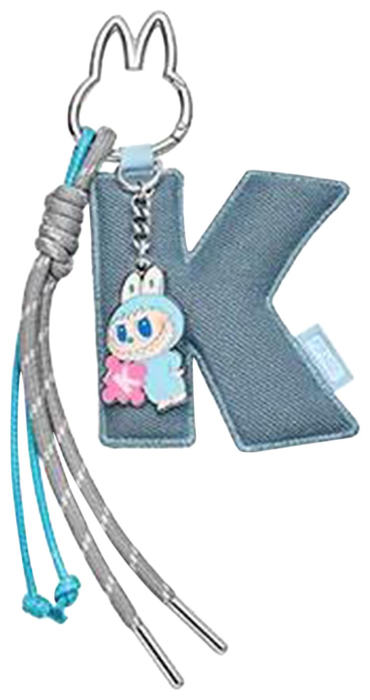 Pop Mart Labubu THE MONSTERS Pin for Love Series A M Letter Pendant K