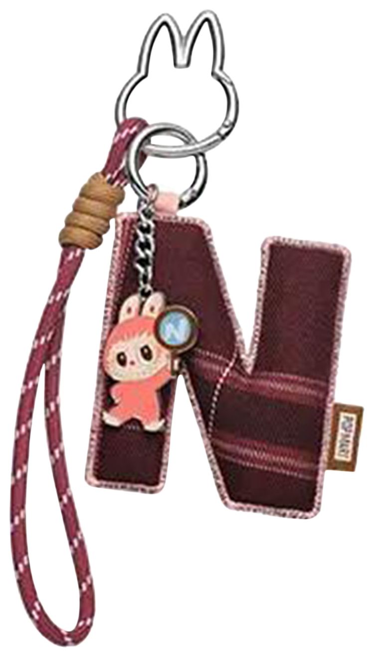 Pop Mart Labubu THE MONSTERS Pin for Love Series N Z Letter Pendant N