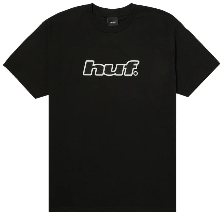HUF Dot Short Sleeve Tee Black