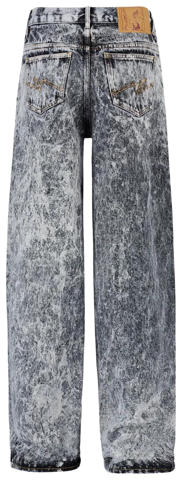 Martine Rose Zip Hem Jean Grey