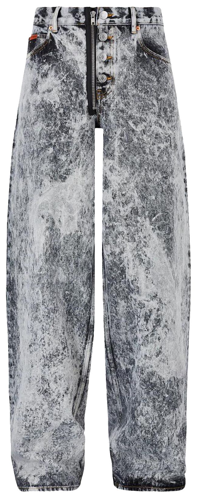 Martine Rose Zip Hem Jean Grey