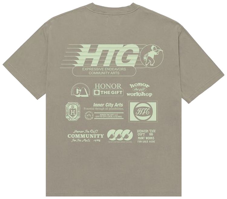 Honor The Gift Paint Works Tee Taupe