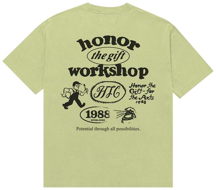 Honor The Gift Honor Workshop Tee Green