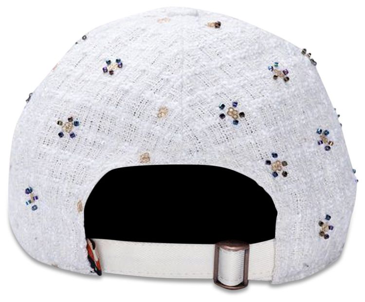 Honor The Gift Beaded 6 Panel Cap Bone