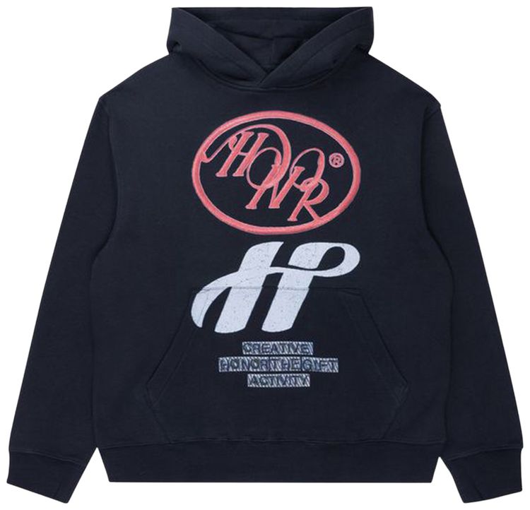 Honor The Gift Pop Art Hoodie Black