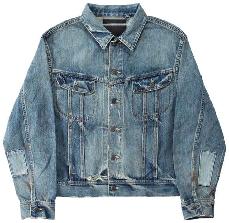 Mastercraft Union Edo Vintage Denim Jacket Mid