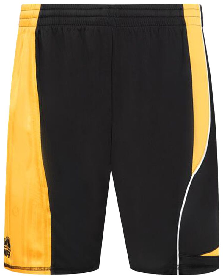 Martine Rose College Football Shorts BlackGold