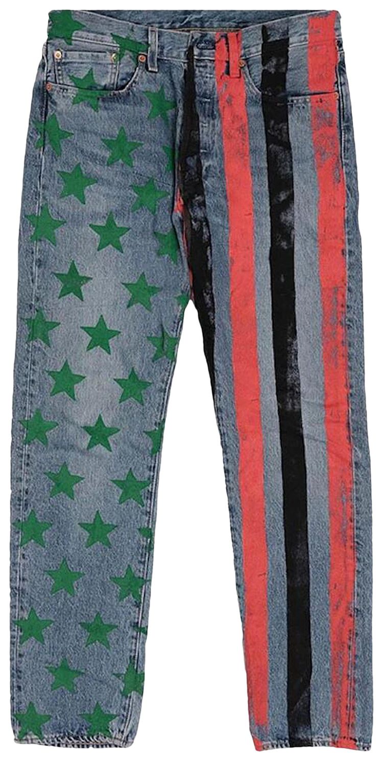 Denim Tears x CPFM 4th of July Denim Plant Jeans Blue