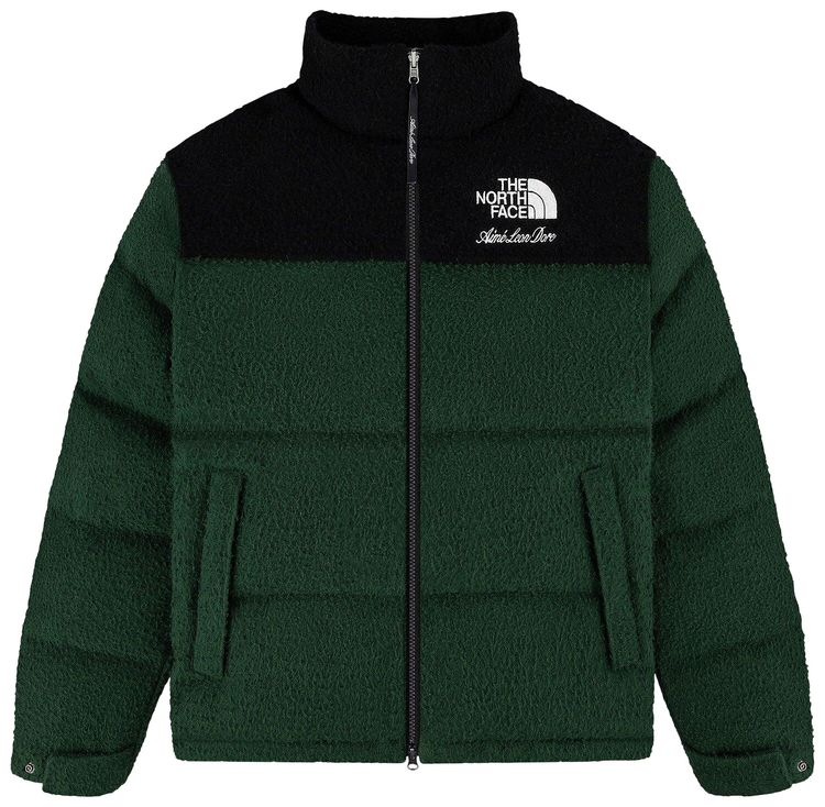 Aime Leon Dore x The North Face Casentino Nuptse Jacket Kombu Green