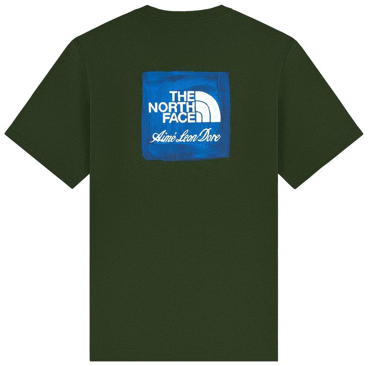 Aime Leon Dore x The North Face Logo Tee Kombu Green
