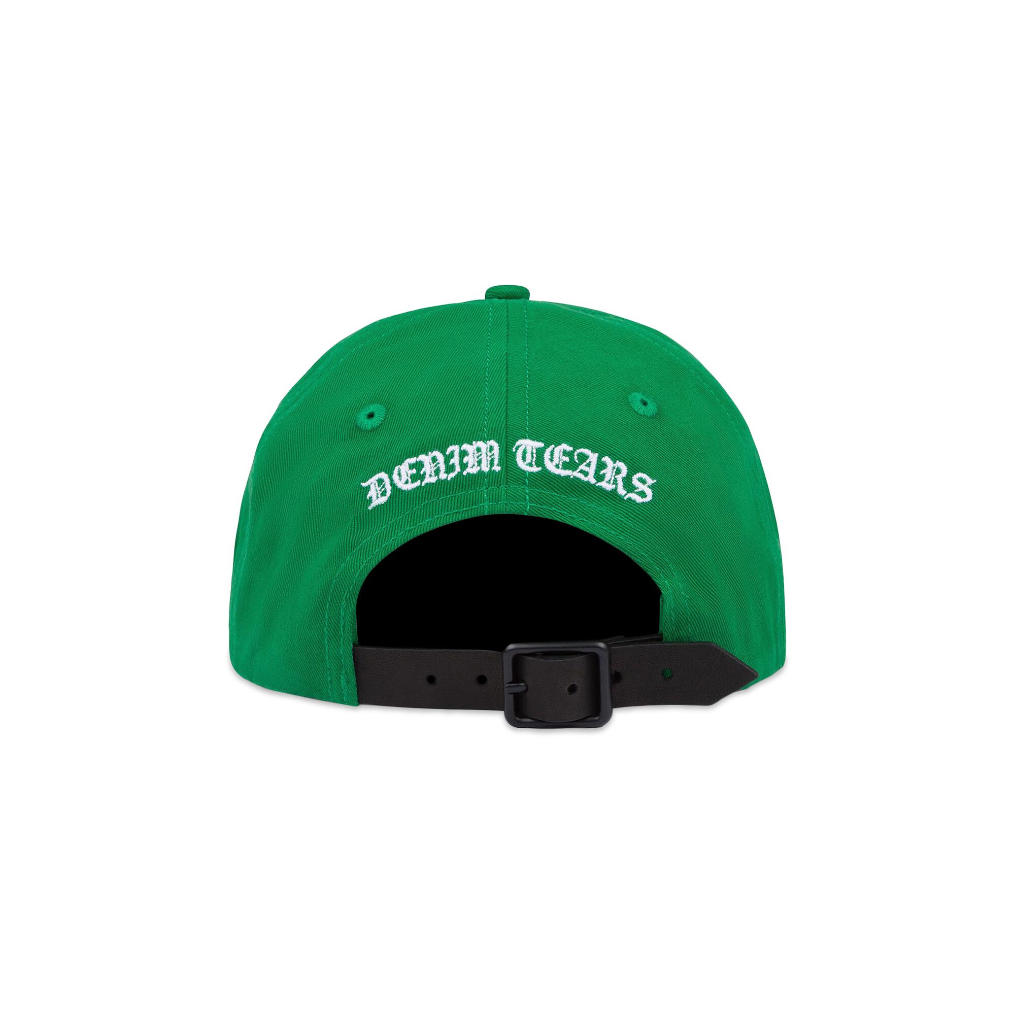 denim tears キャップ　新品未使用　キリスト Buy Denim Tears Black Jesus Cap 'Green' - SS25ATR0401857 | GOAT
