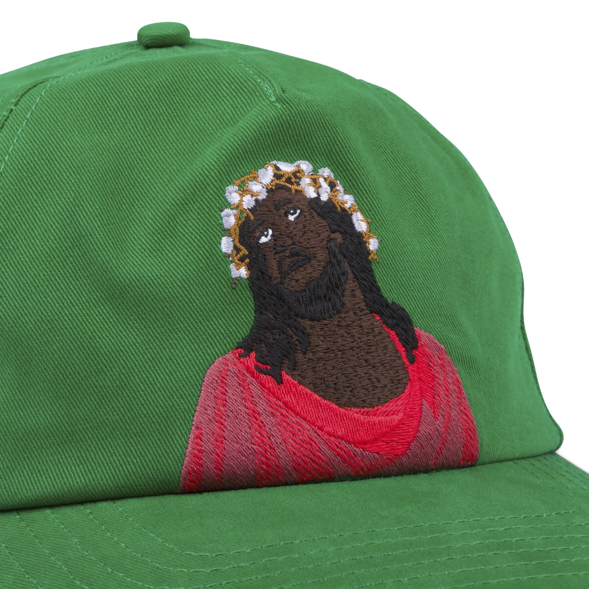 Buy Denim Tears Black Jesus Cap 'Green' - SS25ATR0401857 | GOAT