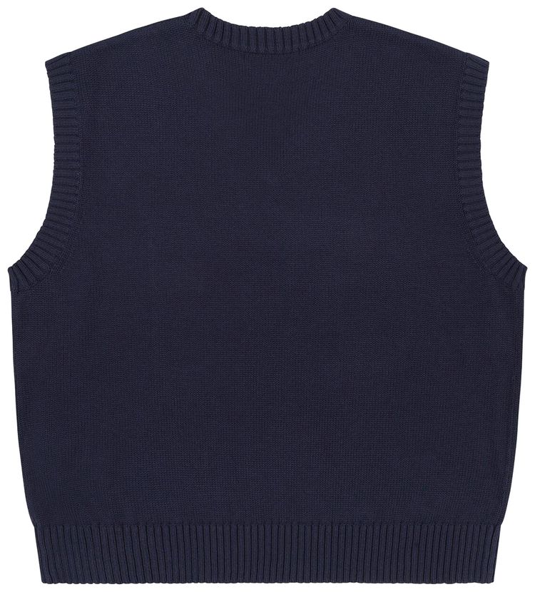 Denim Tears African Americana Vest Navy