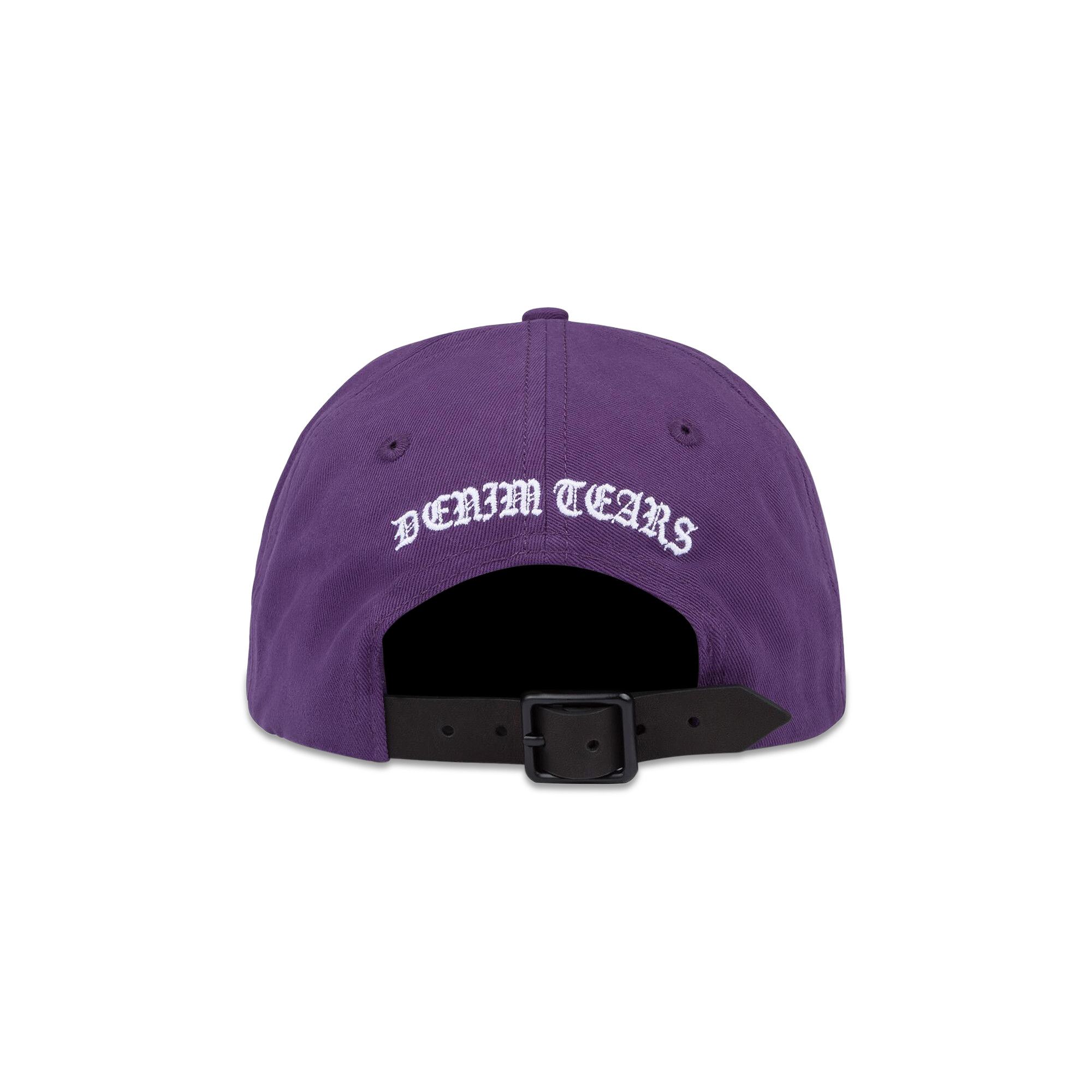 denim tears キャップ　新品未使用　キリスト Buy Denim Tears Black Jesus Cap 'Purple' - SS25ATR0401859 | GOAT