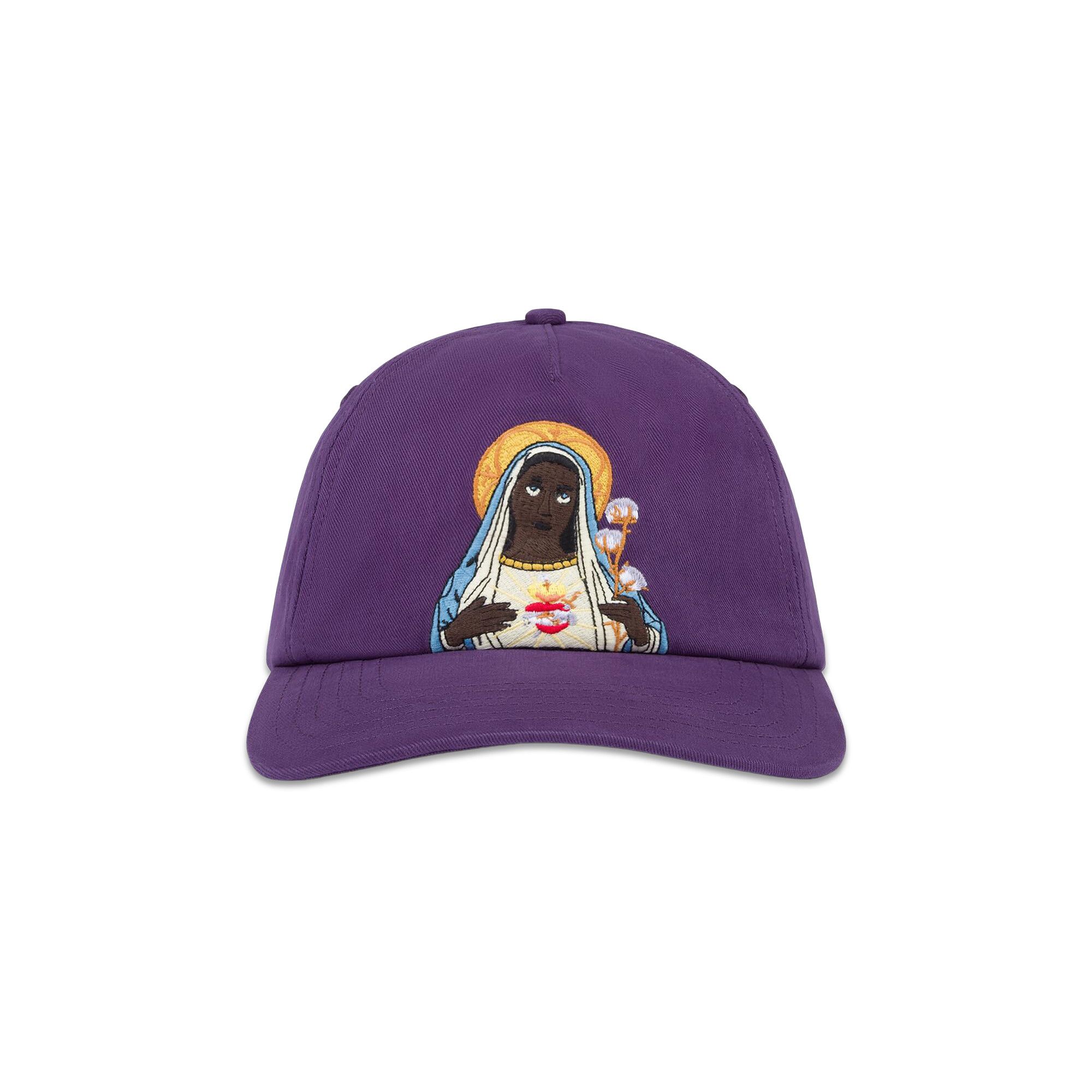 Buy Denim Tears Black Mary Cap 'Purple' - SS25ATR0411861 | GOAT