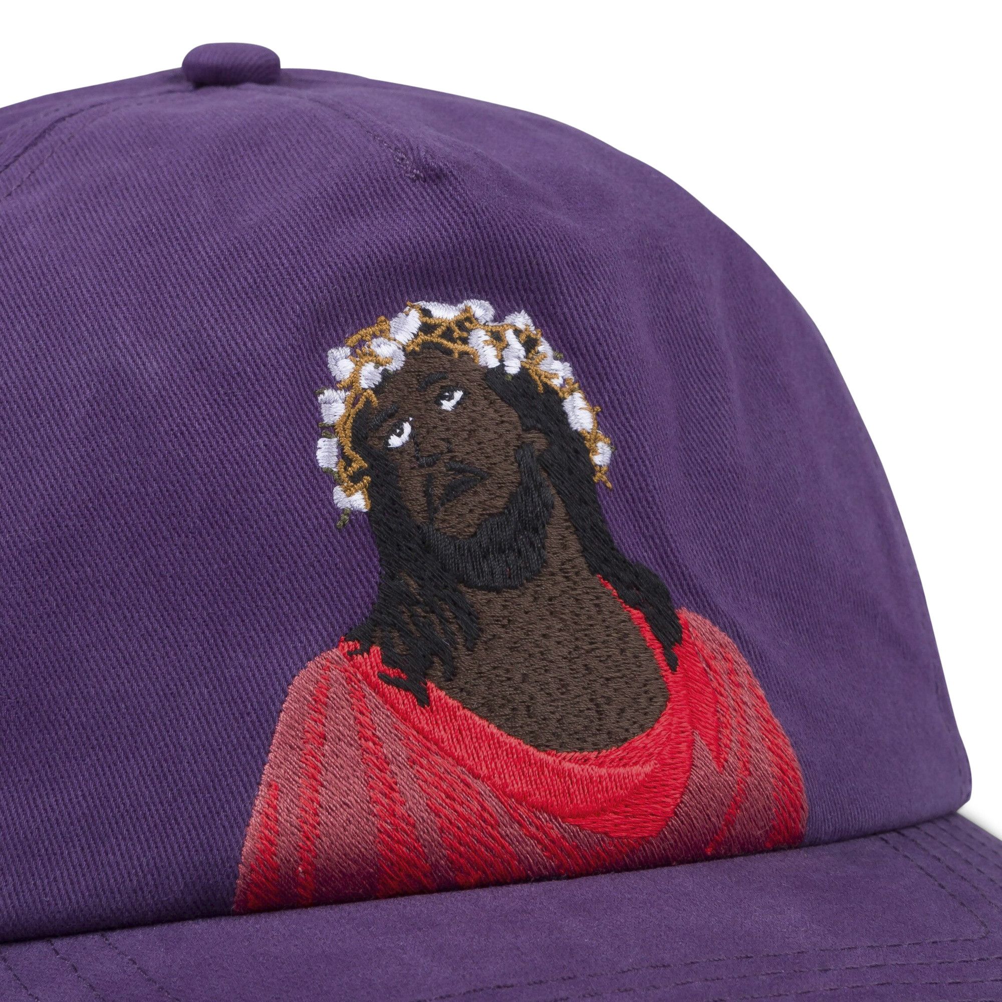 denim tears キャップ　新品未使用　キリスト Buy Denim Tears Black Jesus Cap 'Purple' - SS25ATR0401859 | GOAT