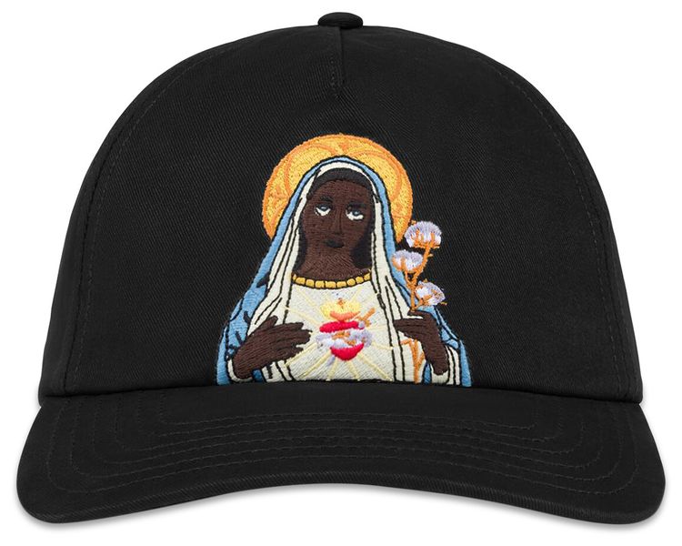 Denim Tears Mary Cap Black Black