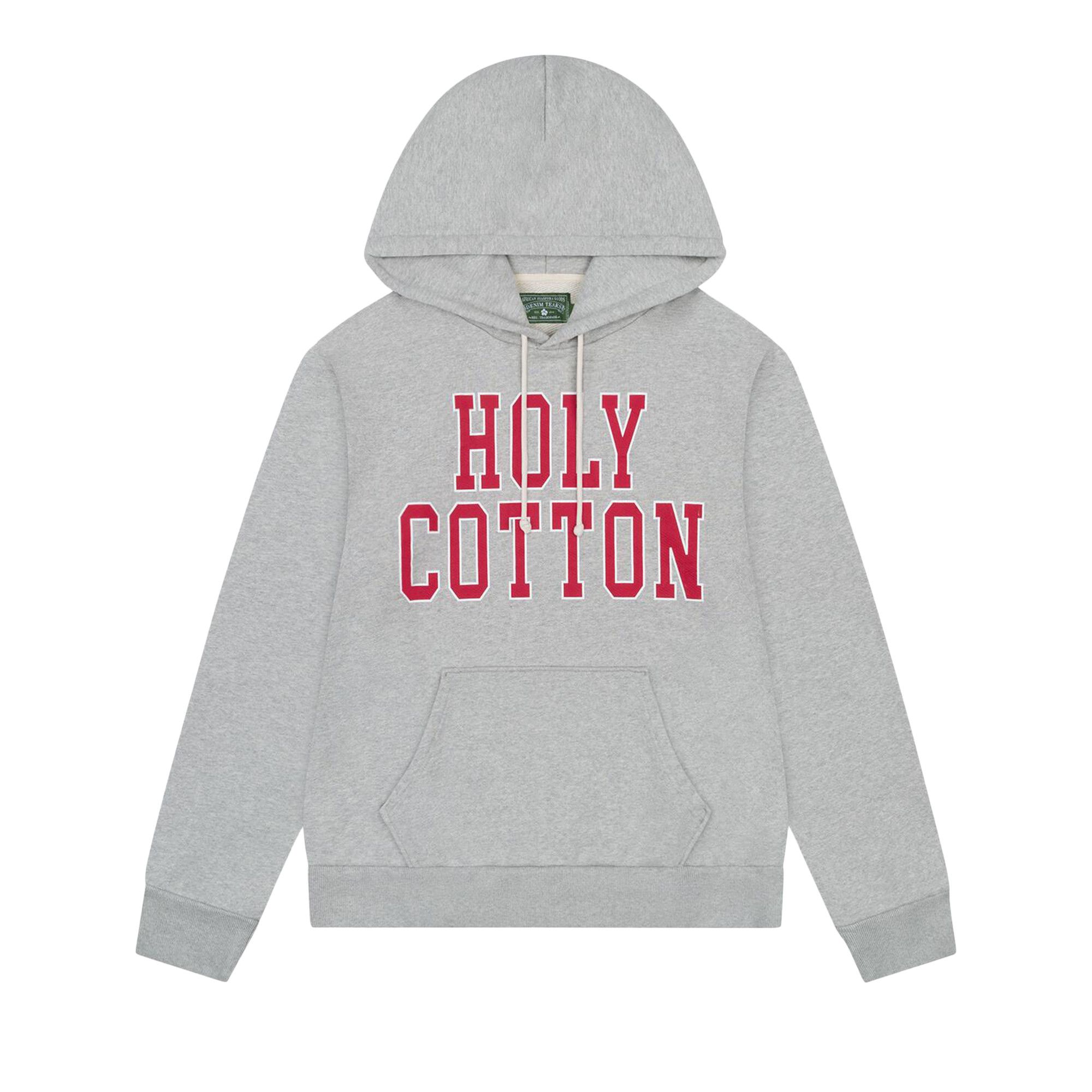Buy Denim Tears Holy Cotton Hoodie 'Grey' - SS25THD0031 | GOAT