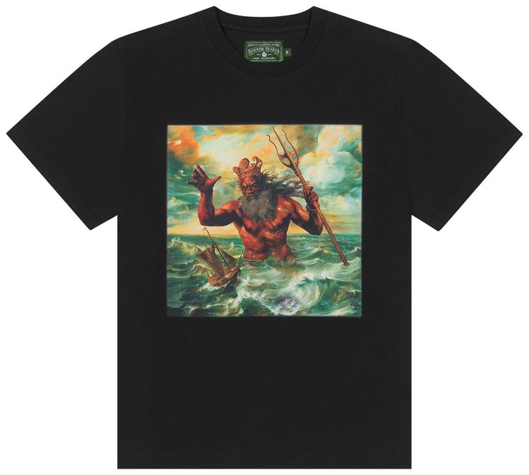 Denim Tears Poseidons Revenge Tee Black