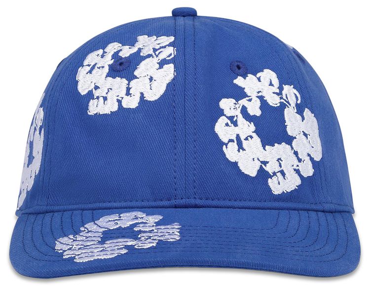 Denim Tears The Cotton Wreath Cap Blue