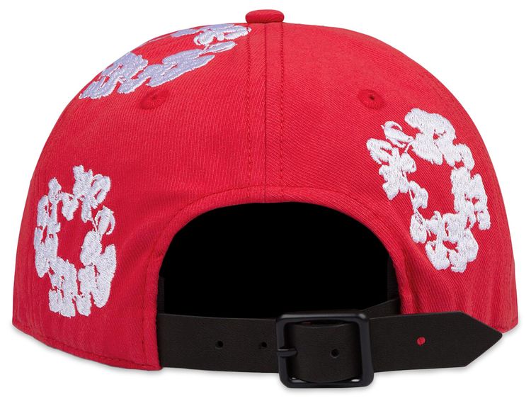 Denim Tears The Cotton Wreath Cap Red