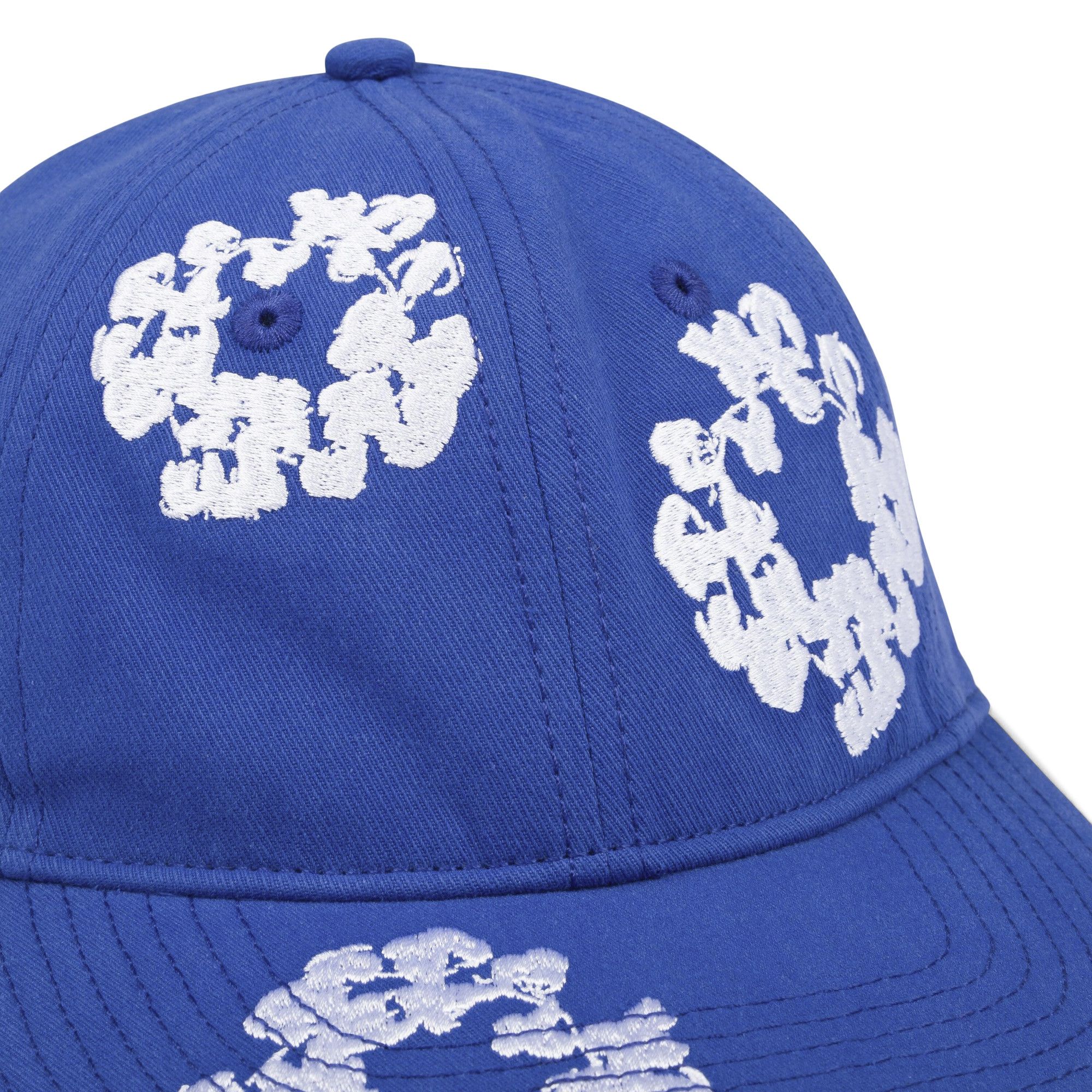Buy Denim Tears The Cotton Wreath Cap 'Blue' - SS25ANE11782045 | GOAT