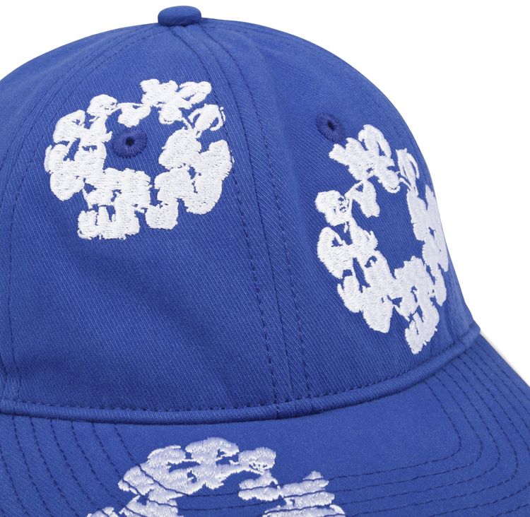 Denim Tears The Cotton Wreath Cap Blue