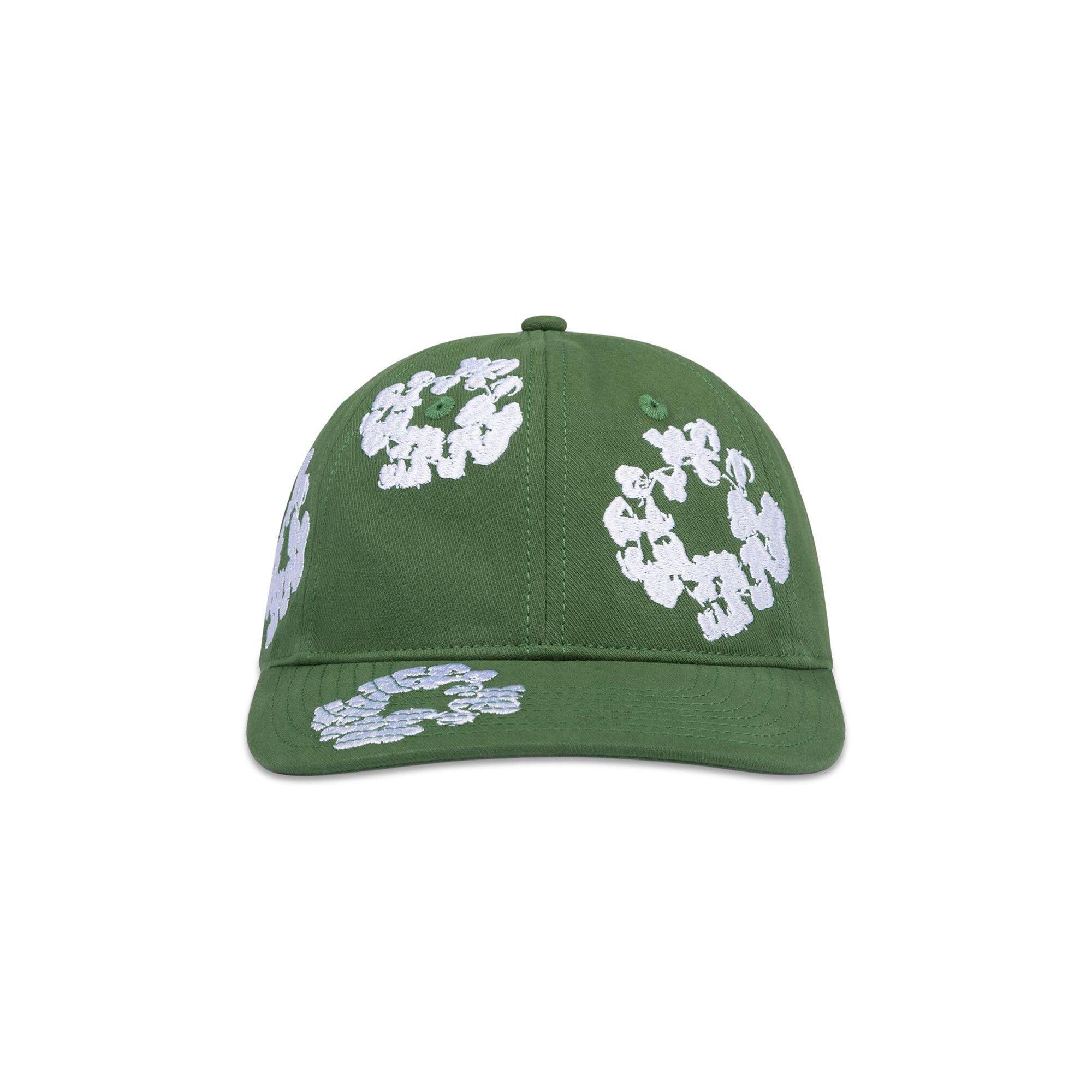 Buy Denim Tears The Cotton Wreath Cap 'Green' - SS25ANE11782047
