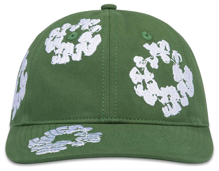 Denim Tears The Cotton Wreath Cap Green