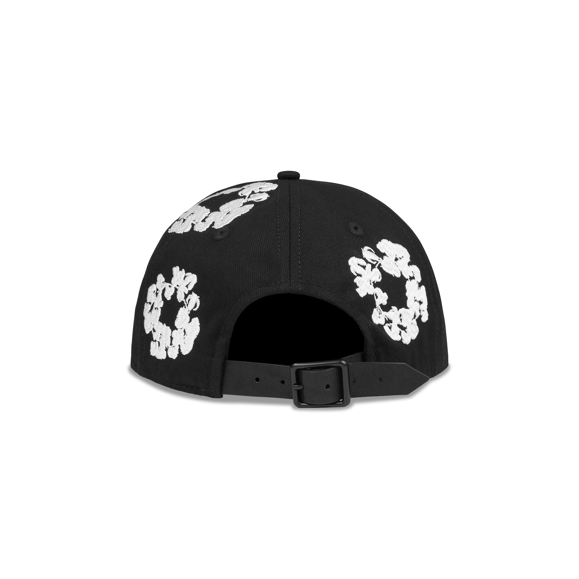 Buy Denim Tears The Cotton Wreath Cap 'Black' - SS25ANE11782042 | GOAT