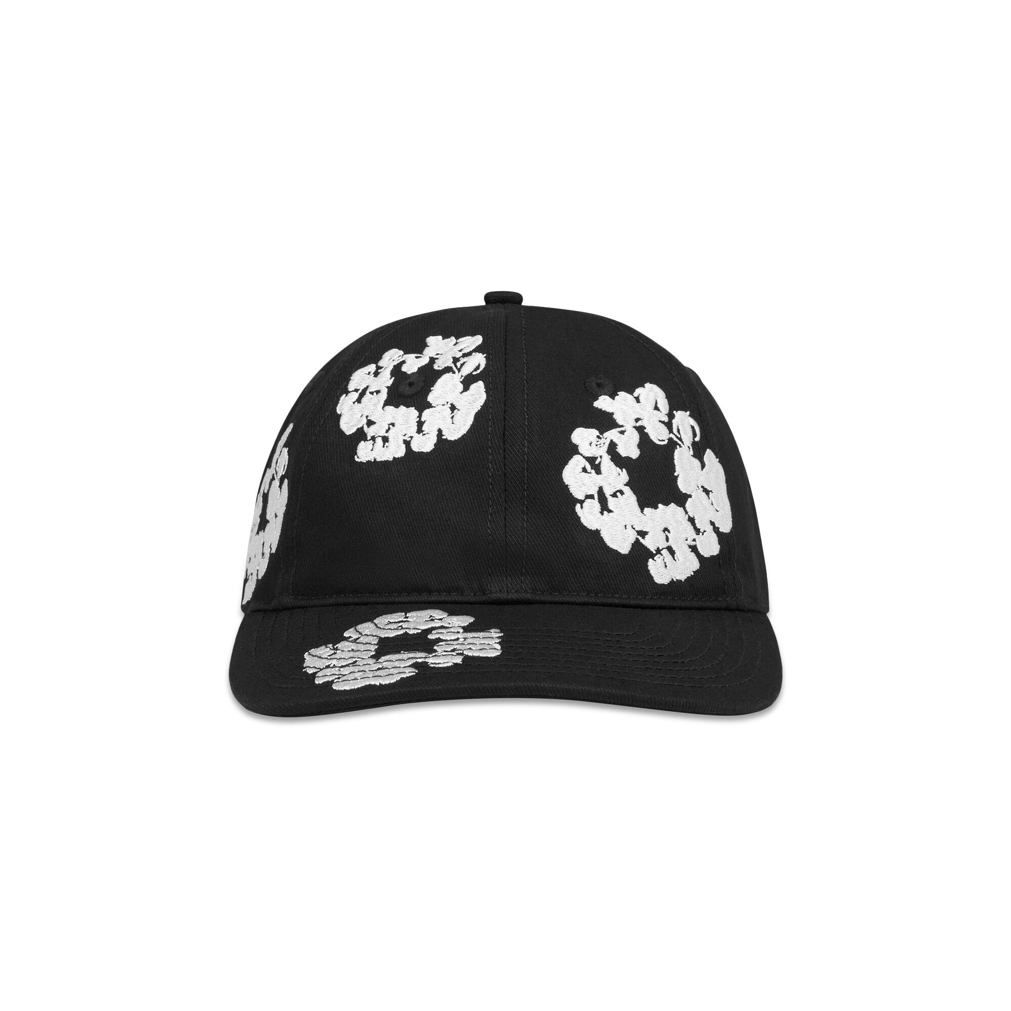 Buy Denim Tears The Cotton Wreath Cap 'Black' - SS25ANE11782042