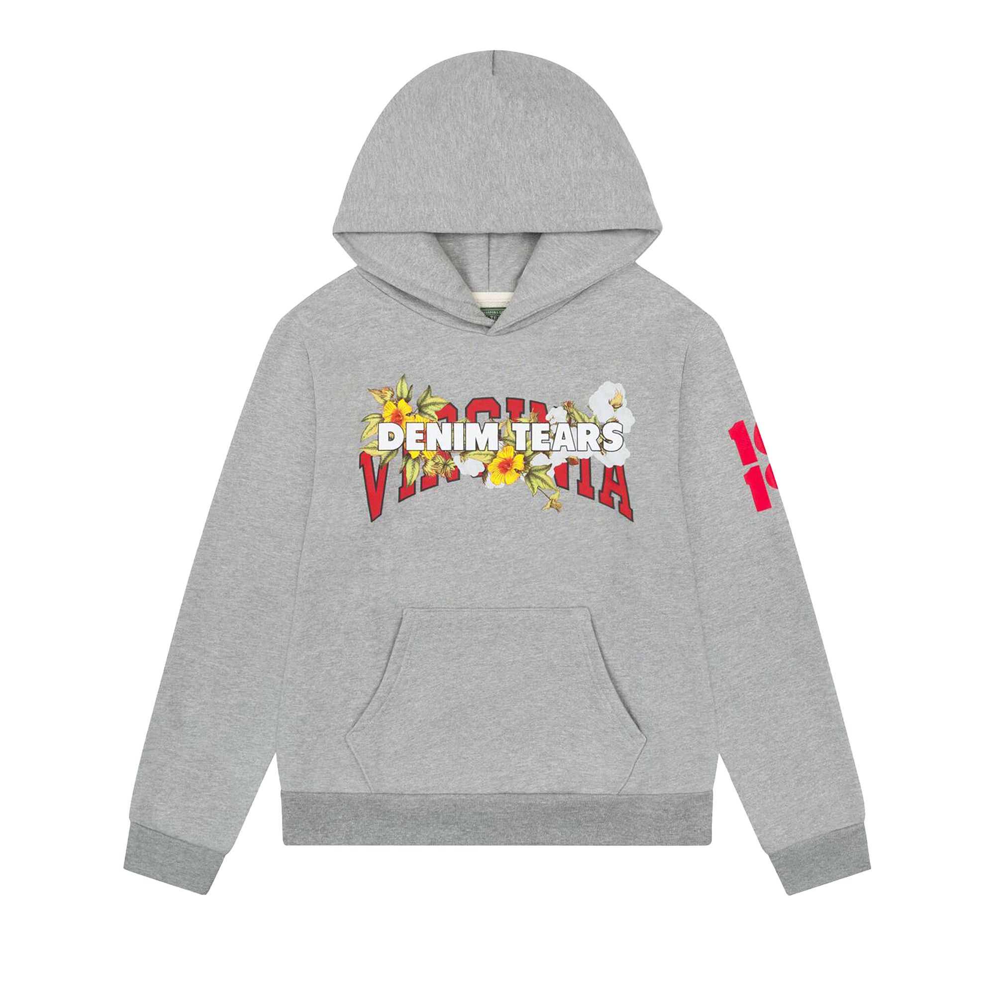 Buy Denim Tears Virginia Hoodie 'Grey' - SS25TCN0261788 | GOAT