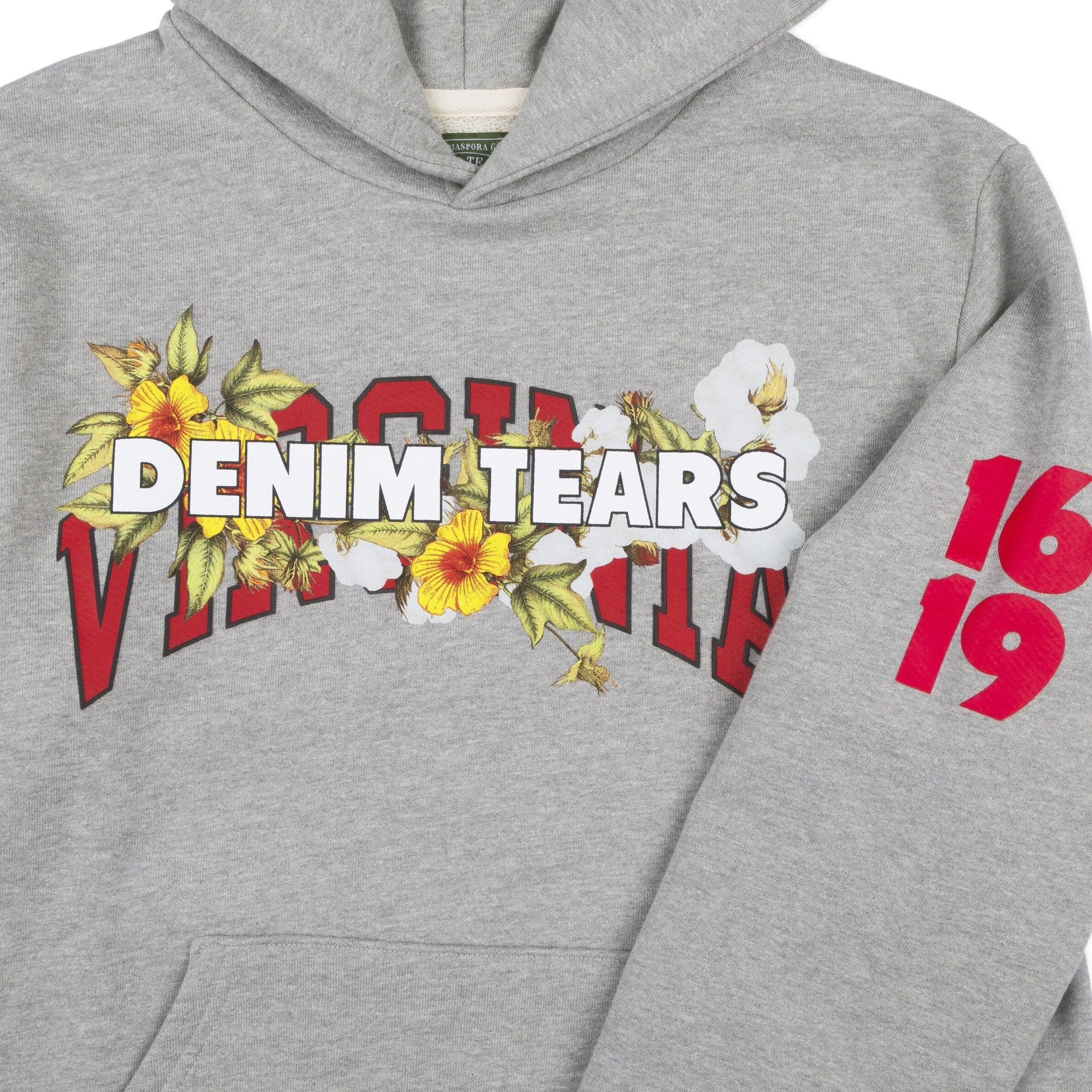 Buy Denim Tears Virginia Hoodie 'Grey' - SS25TCN0261788 | GOAT