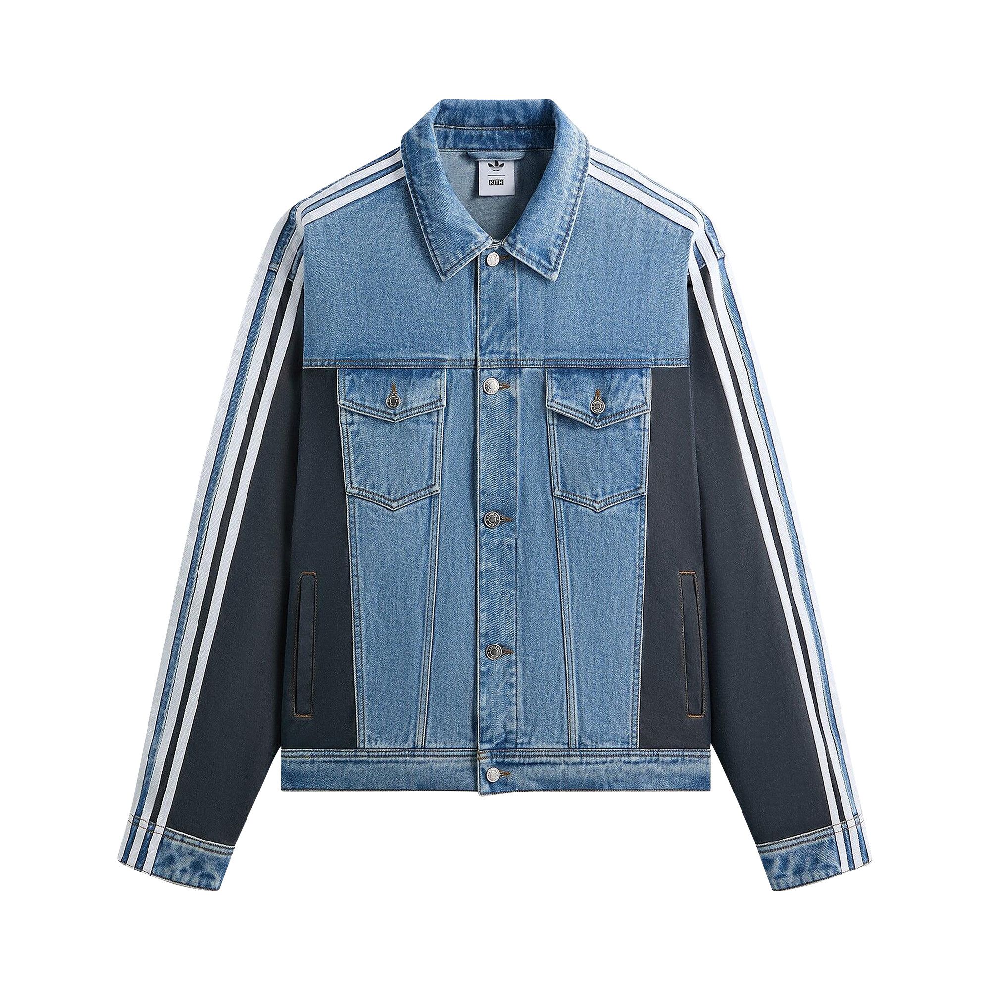 Buy Kith For Adidas Football Denim Jacket 'Blue' - AAKA5809 | GOAT