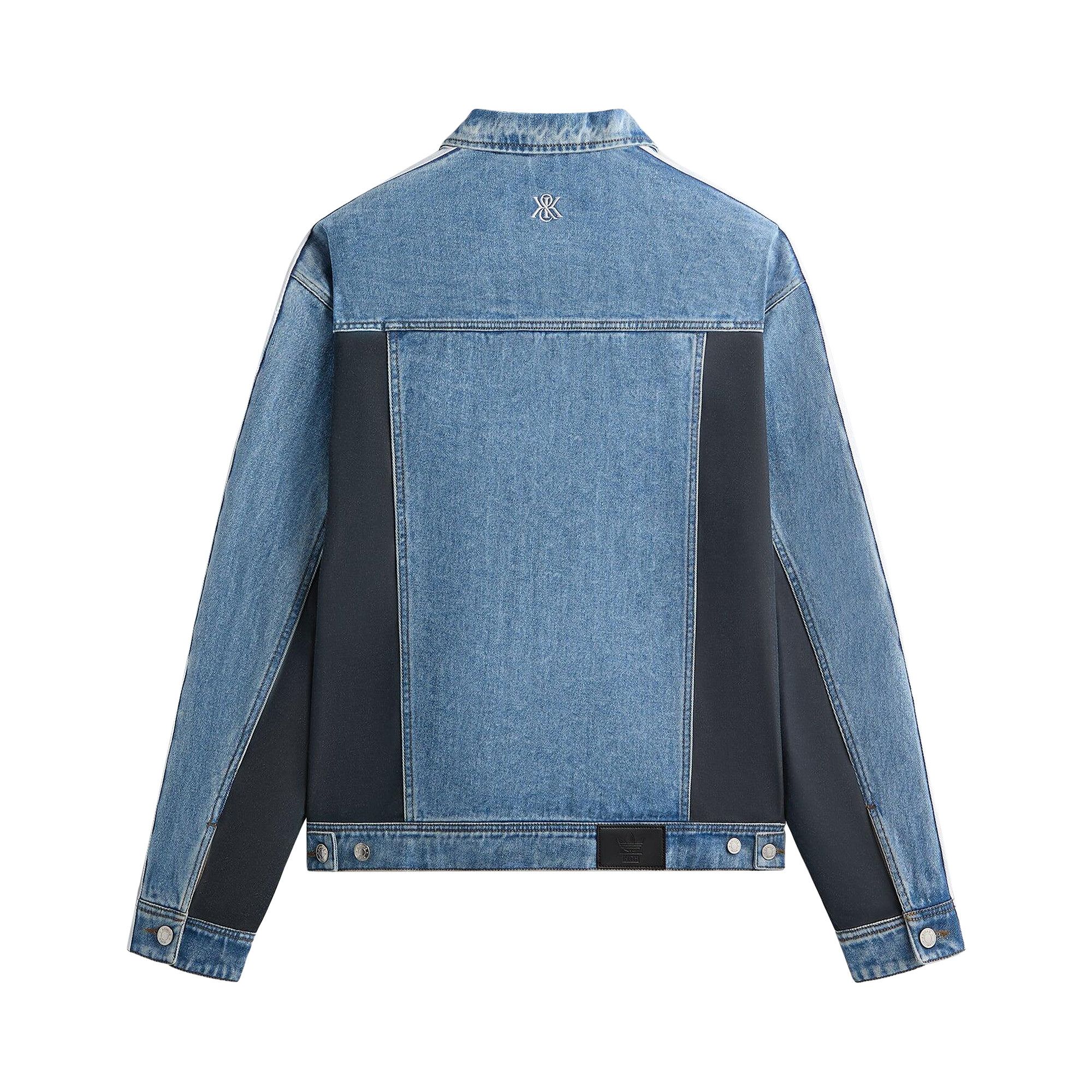 Buy Kith For Adidas Football Denim Jacket 'Blue' - AAKA5809 | GOAT