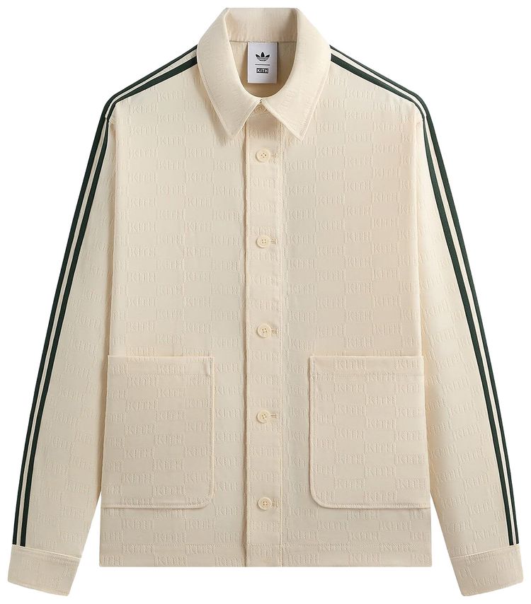 Kith For Adidas Football Monogram Jacket Sandrift