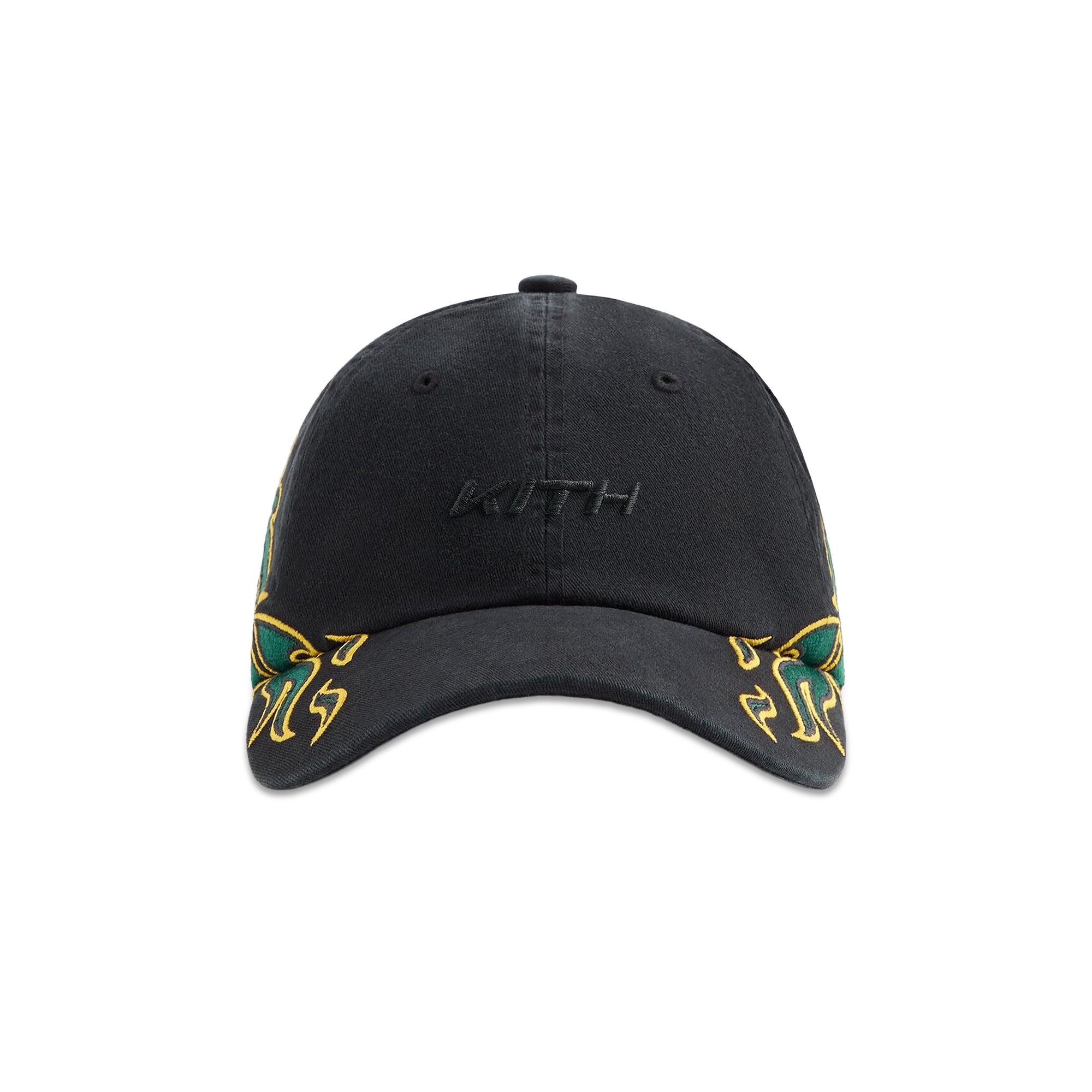 Buy Kith For Adidas Football Flames Cap 'Black/Green' - AAJZ0857