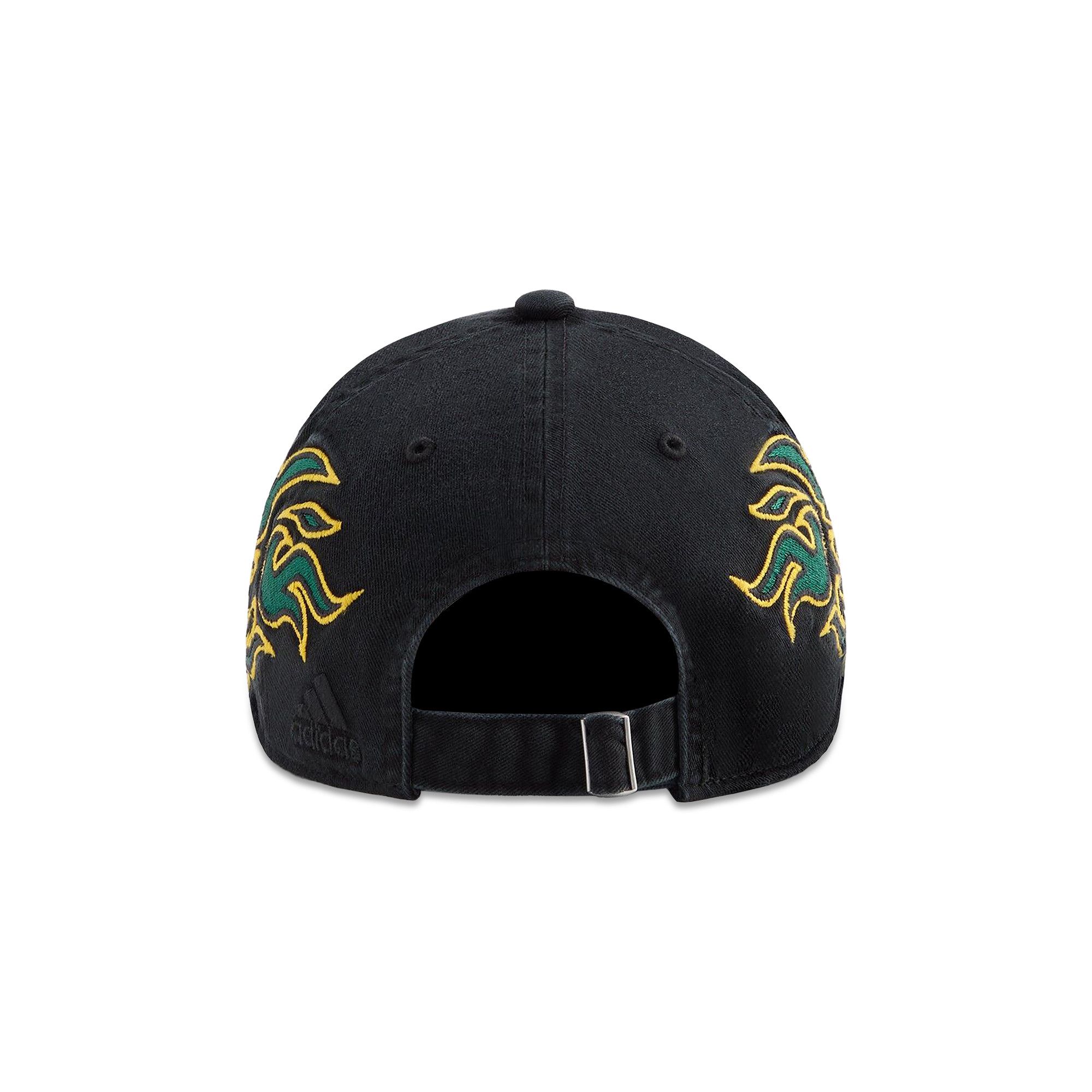 Buy Kith For Adidas Football Flames Cap 'Black/Green' - AAJZ0857