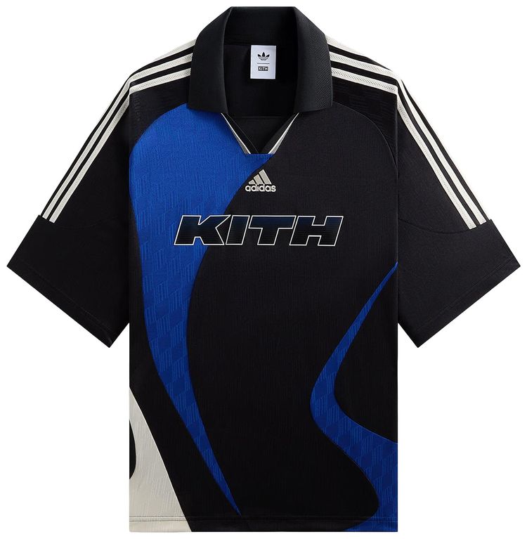 Kith For Adidas Football Soccer Jersey Black