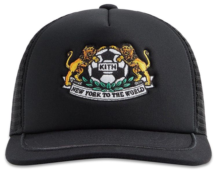 Kith For Adidas Football Trucker Hat Black