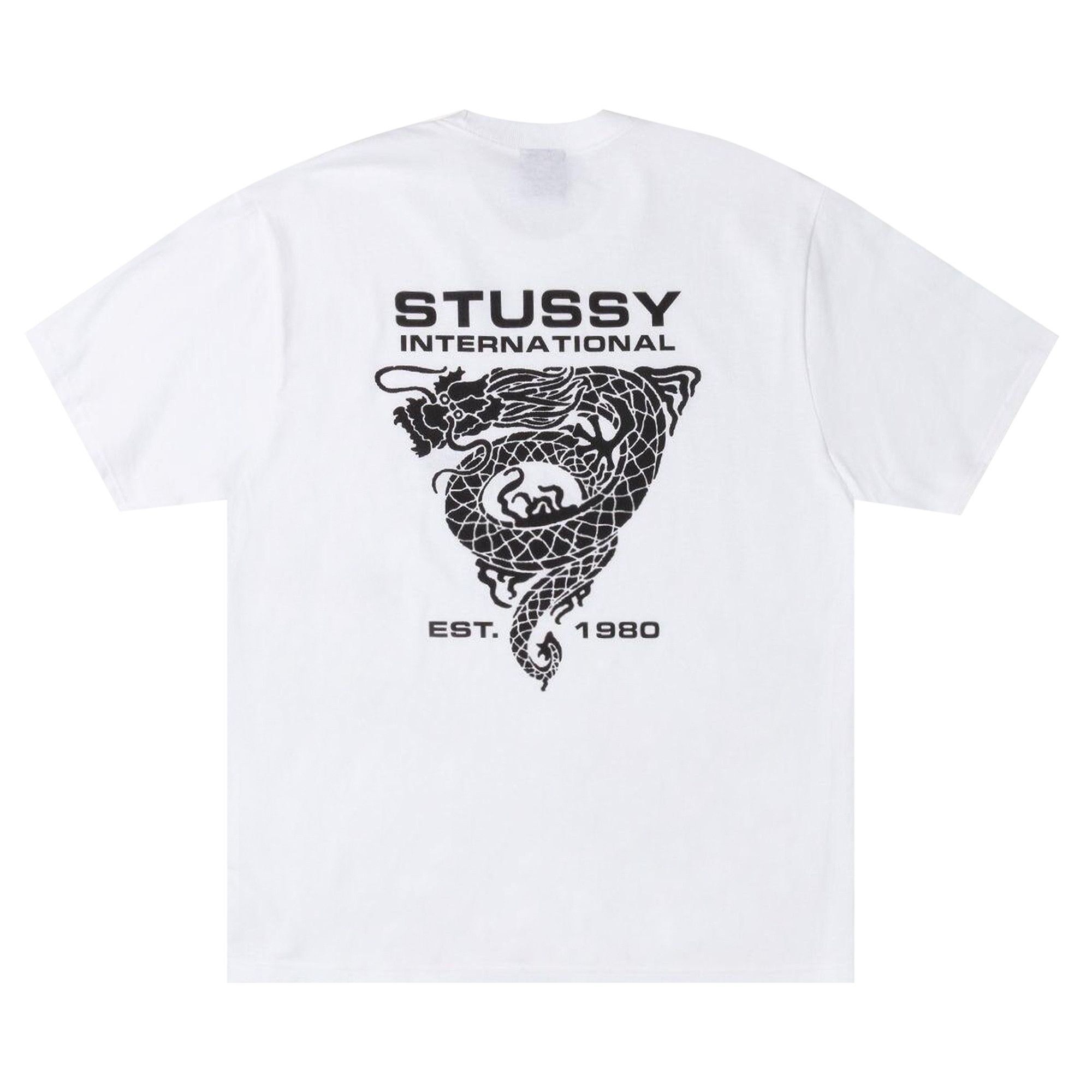 Buy Stussy Dragon Tee 'White' - 1905166 WHIT | GOAT
