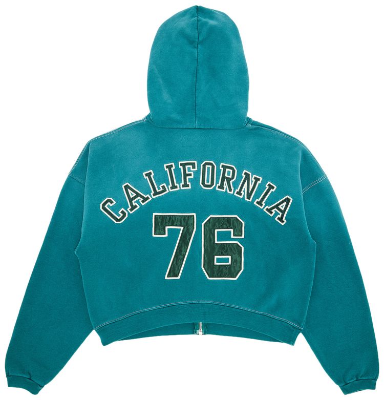 ERL Letterman Hoodie Green