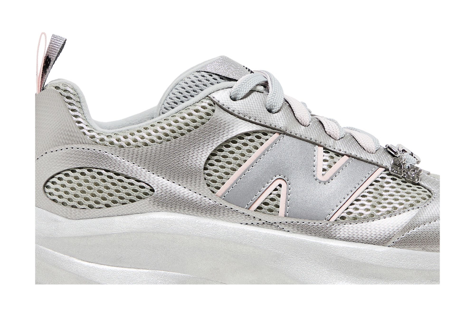Buy New Balance GANNI x WRPD Runner 'Silver Metallic Pink' China